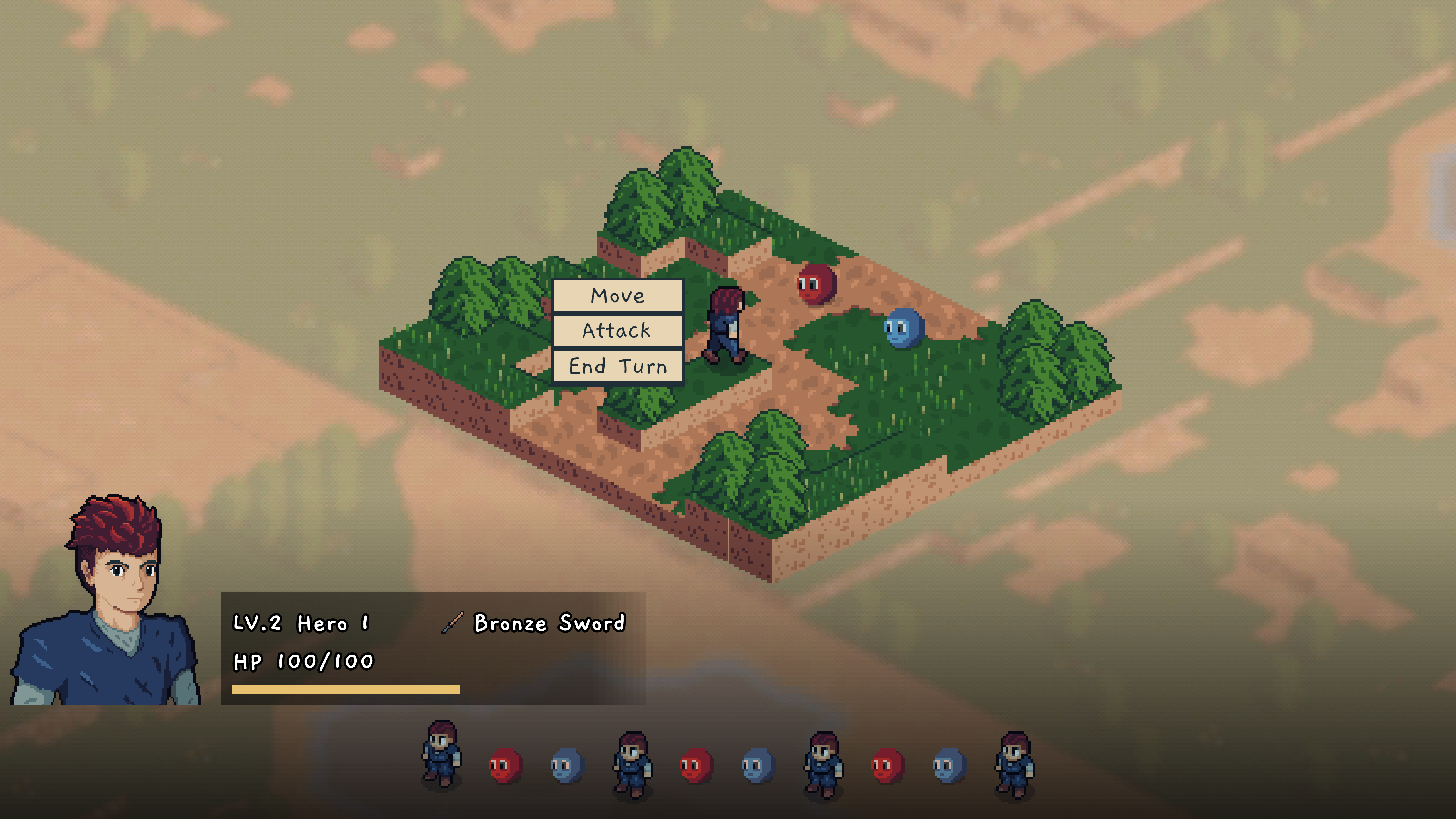 The old 2D battle map