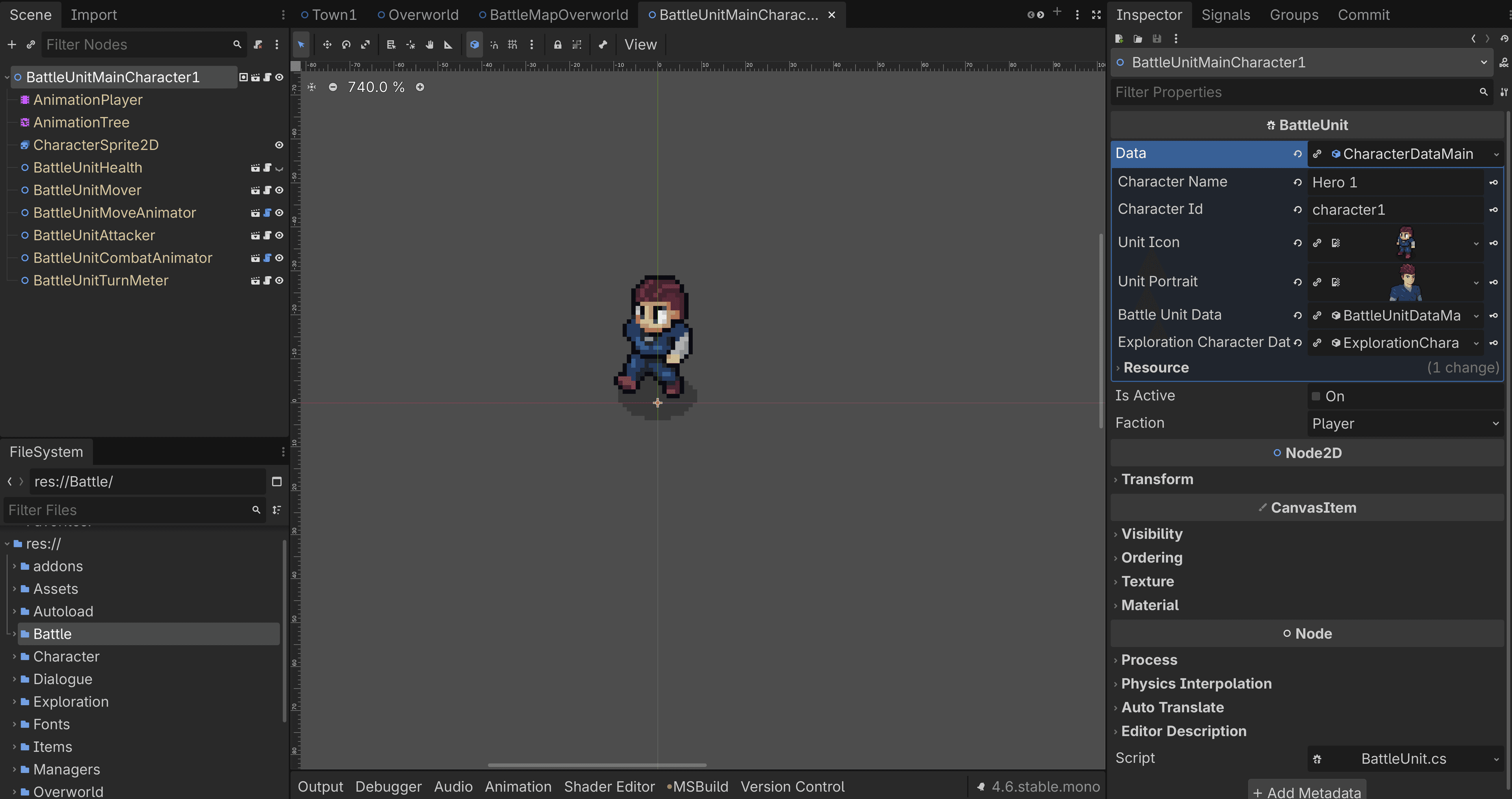 Refactoring My Battle Units to Composition